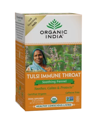 Tulsi Immune Throat Tea