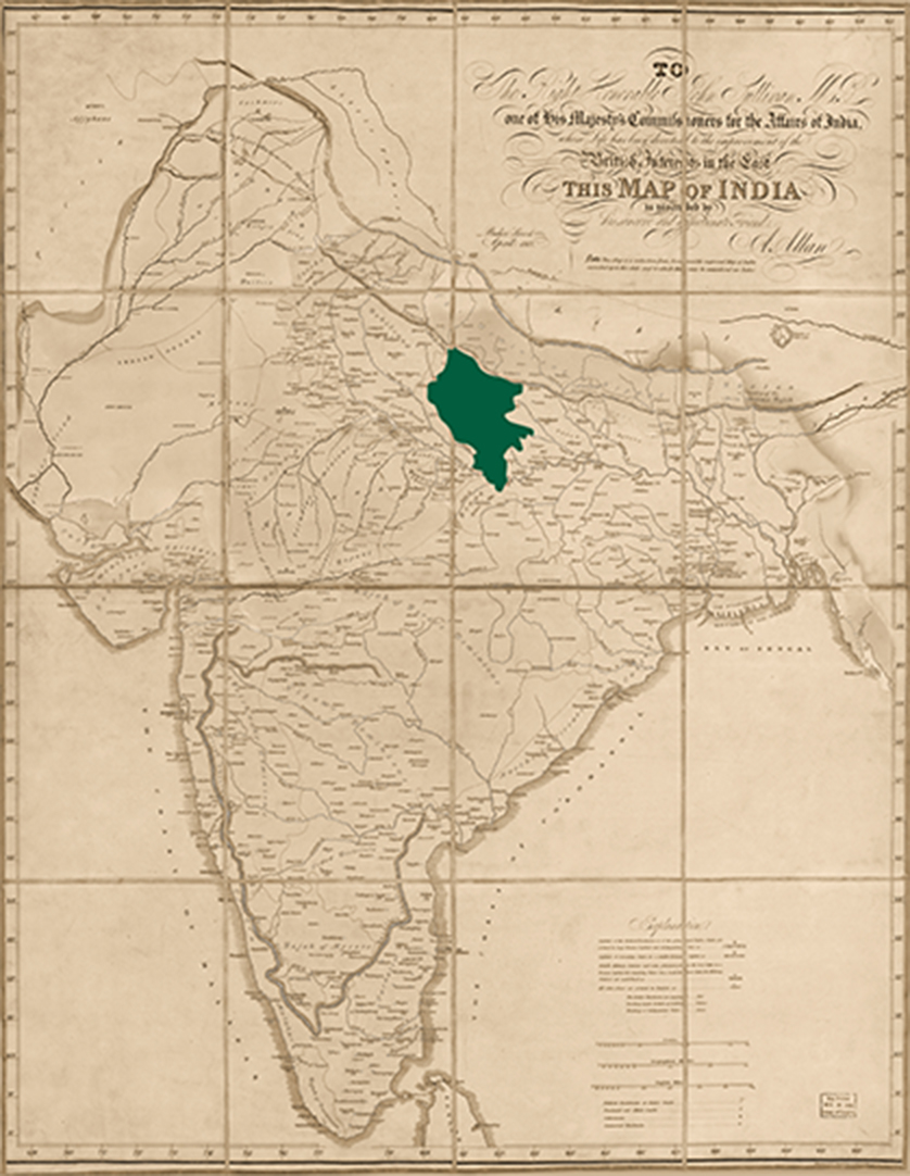 bacopa india regional map