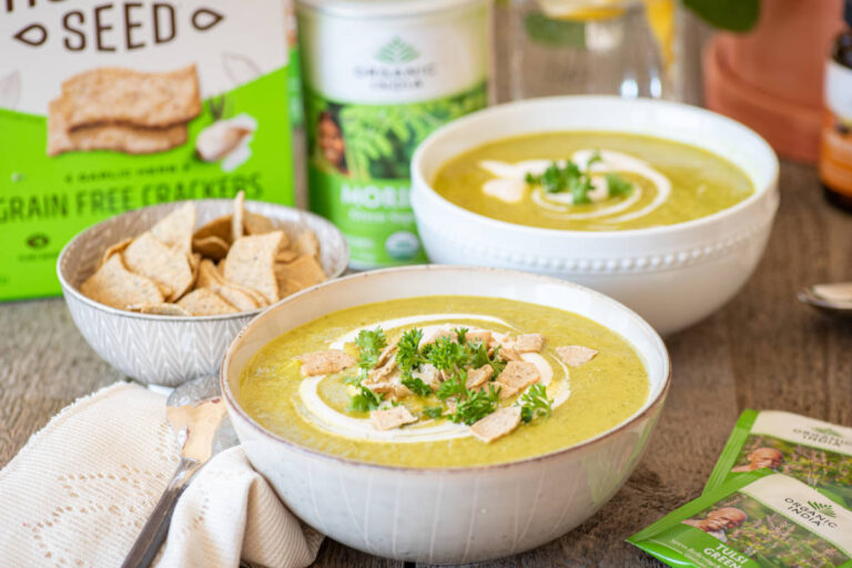 Best Broccoli Detox Soup With Herbs And Spices - Organic India