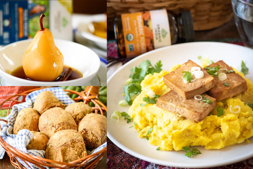 Healthy 3 Course Holiday Menu - Organic India