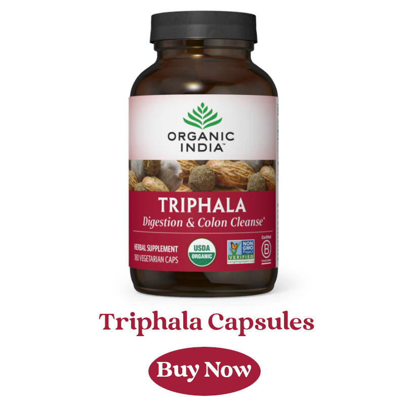 triphala capsules with bibhitaki for respiratory support