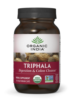 Triphala Encapsulated Herbal Supplement for Optimal Digestion