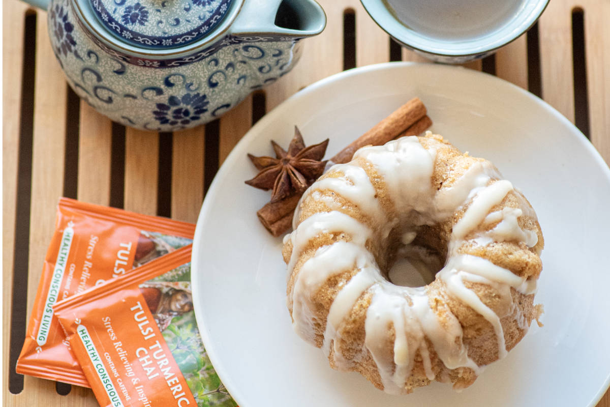 Delectable Chai Tea Cakes Organic India