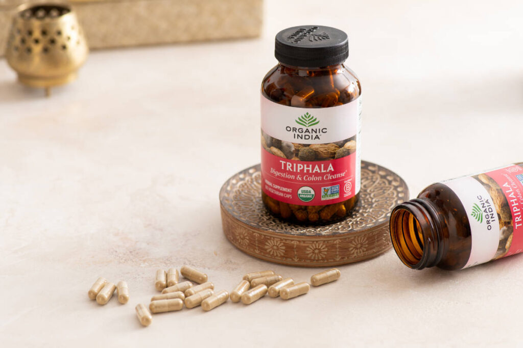 Wildcrafted triphala product for digestion